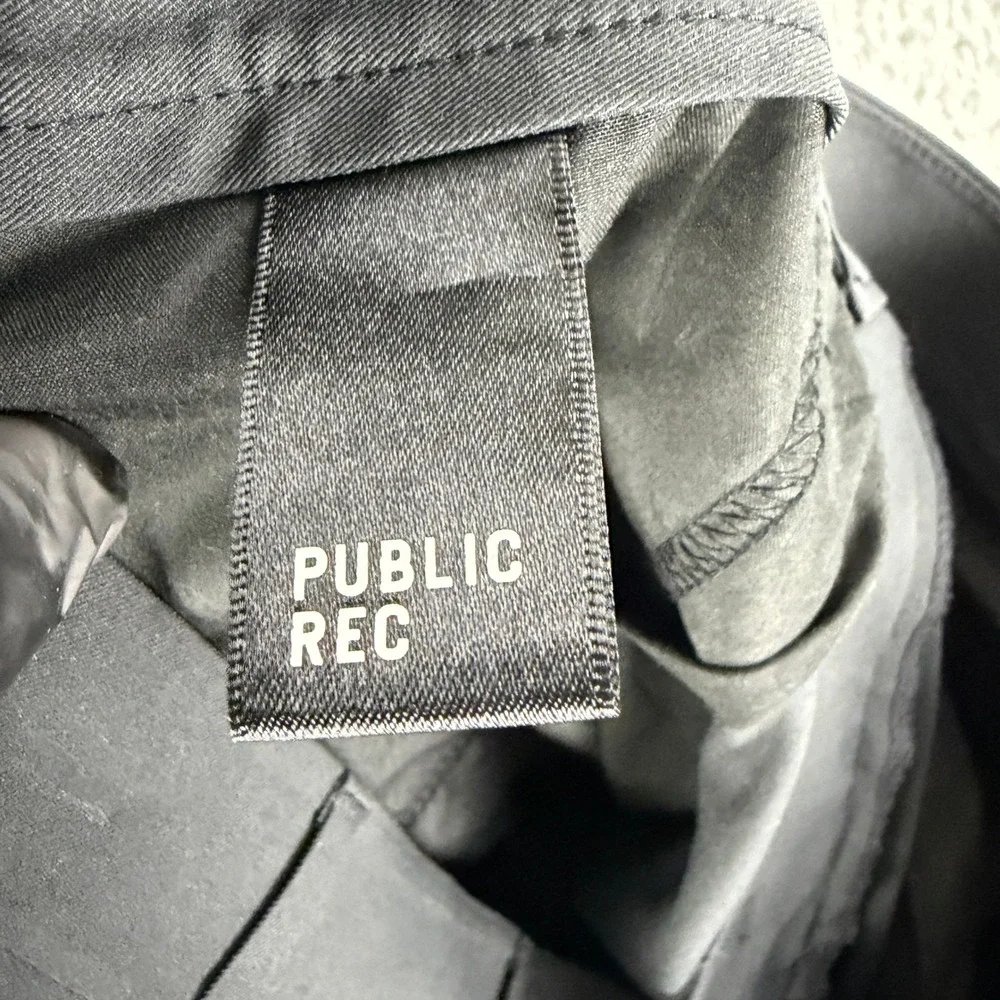 Public Rec Workday Pants Mens 32x30 Black Performance Tapered 5 Pocket Stretch